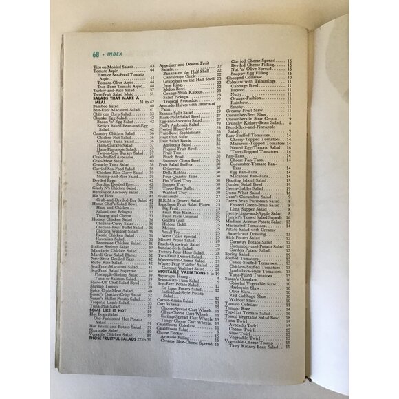 Vintage Good Housekeeping Book of Salads Softcover Cookbook - Picture 8 of 11